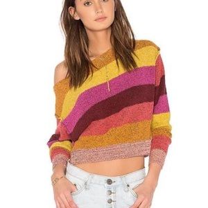 Free People women’s Candyland cropped sweater